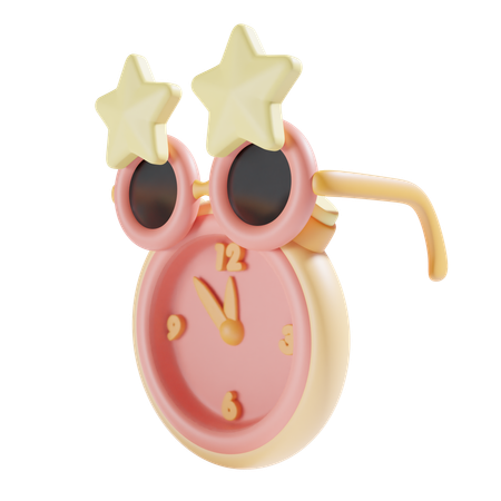 Compte à rebours du nouvel an  3D Icon