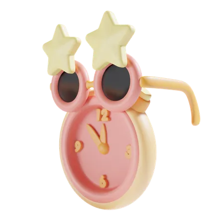 Compte à rebours du nouvel an  3D Icon