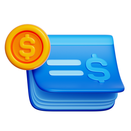 Compte bancaire  3D Icon