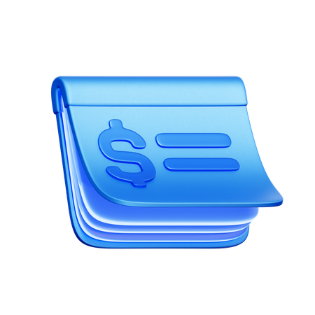 Compte bancaire  3D Icon