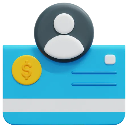 Compte bancaire  3D Icon
