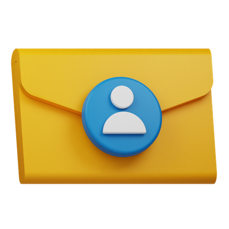 Compte email  3D Icon