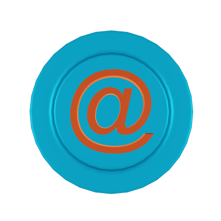 Compte email  3D Icon