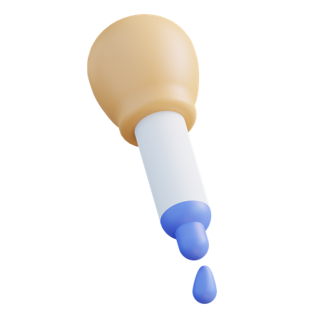 Compte-gouttes de couleur  3D Icon