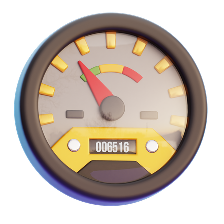 Compteur de vitesse  3D Icon