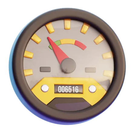 Compteur de vitesse  3D Icon