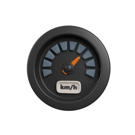 Compteur de vitesse de voiture  3D Icon