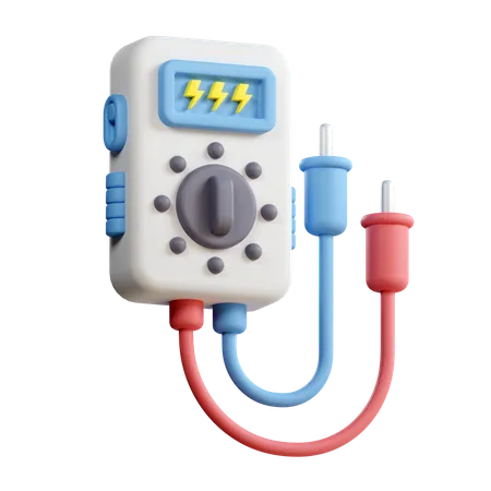 Compteur électrique  3D Icon