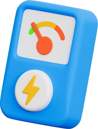 Compteur électrique  3D Icon