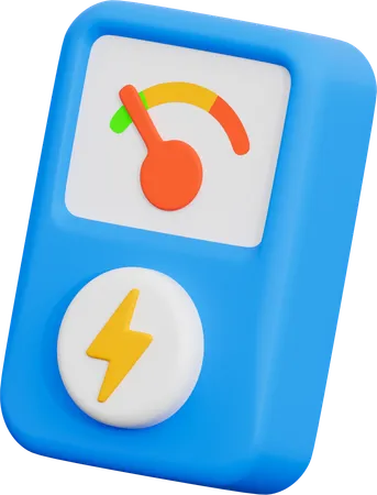 Compteur électrique  3D Icon