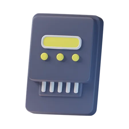 Compteur électrique  3D Icon