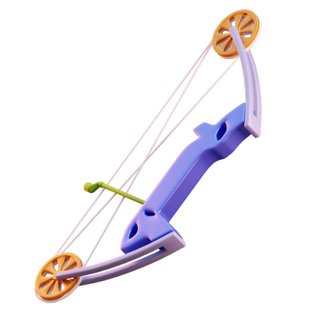 Compund Bow  3D Icon