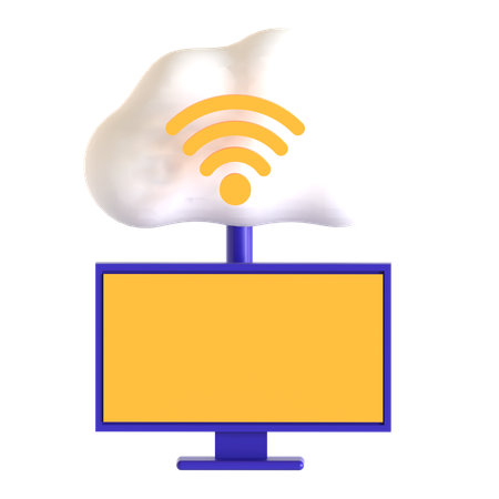 Computação de ponta  3D Icon