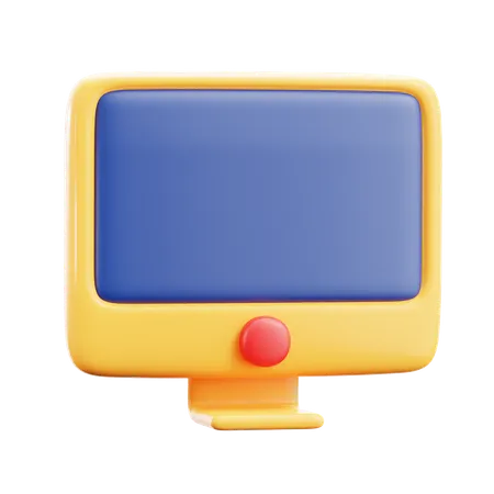 Computador  3D Icon