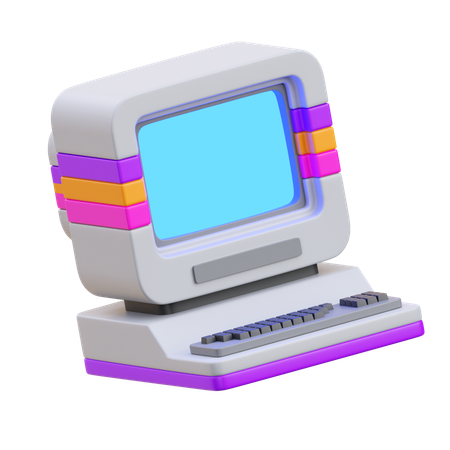 Computador  3D Icon