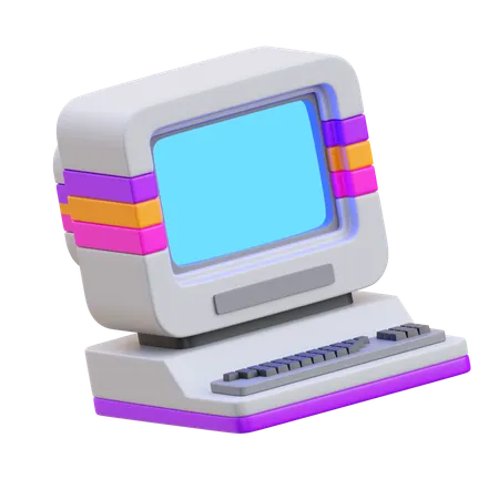 Computador  3D Icon