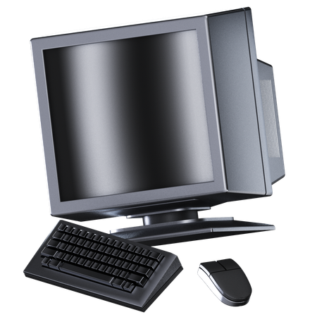 Computador  3D Icon