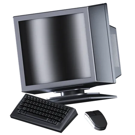 Computador  3D Icon