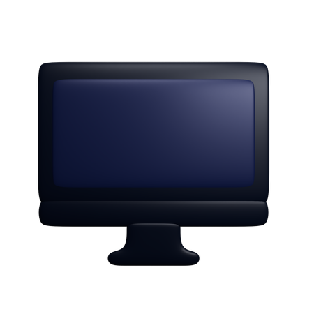 Computador  3D Icon