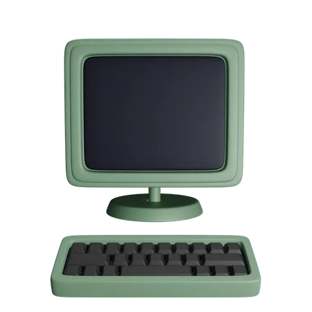 Computador  3D Icon