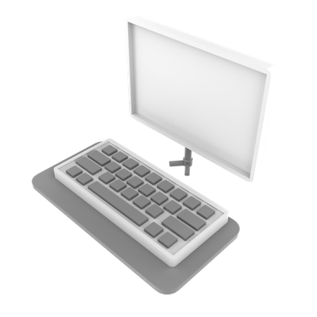 Computador  3D Icon