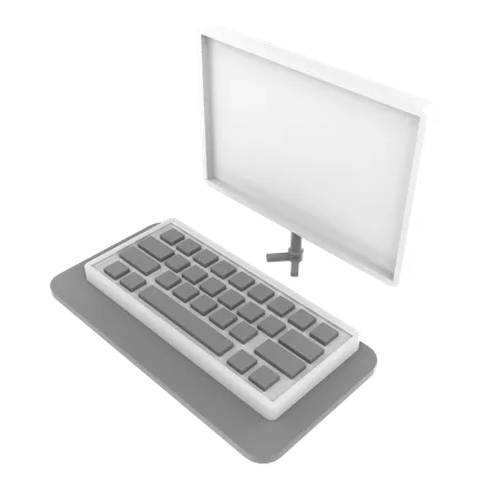 Computador  3D Icon