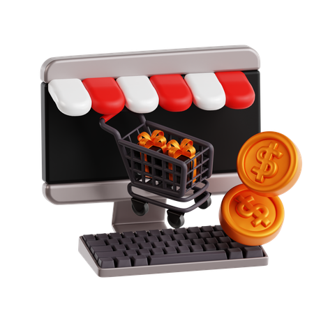 Computador  3D Icon