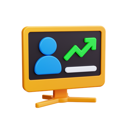 Computador  3D Icon