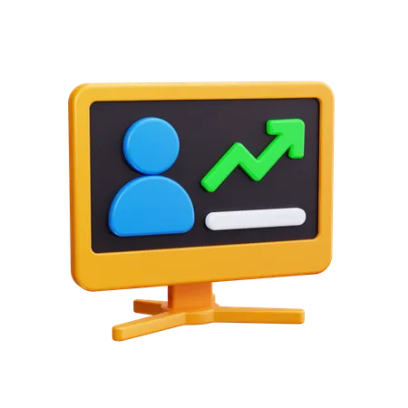 Computador  3D Icon