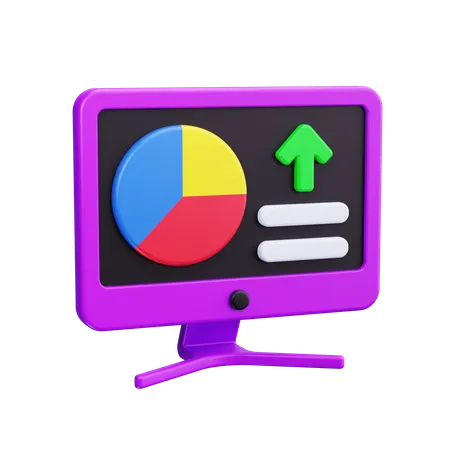 Computador  3D Icon