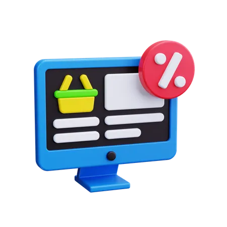 Computador  3D Icon