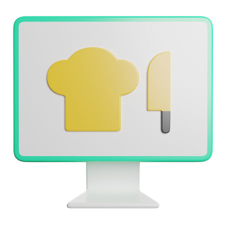 Computador  3D Icon