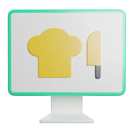 Computador  3D Icon