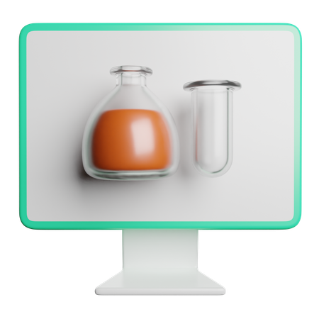 Computador  3D Icon