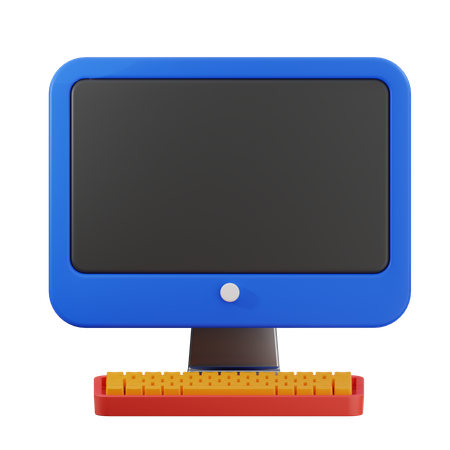 Computador  3D Icon