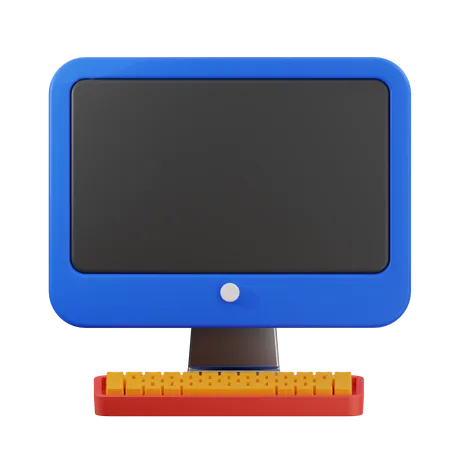 Computador  3D Icon