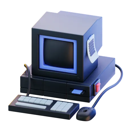 Computador  3D Icon