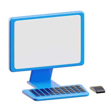 Computador  3D Icon