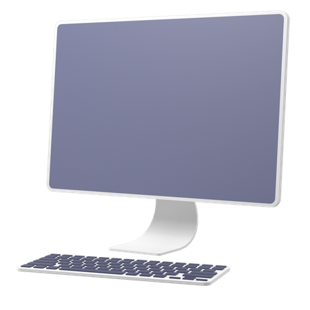 Computador  3D Icon