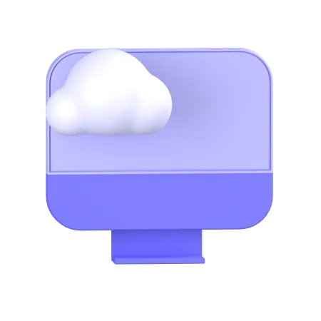 Computador  3D Icon