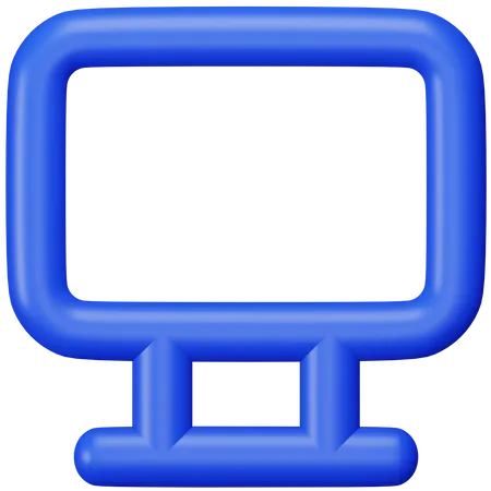Computador  3D Icon