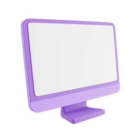 Computador  3D Icon