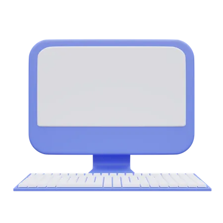 Computador  3D Icon