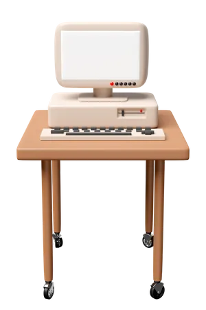 Computador  3D Icon