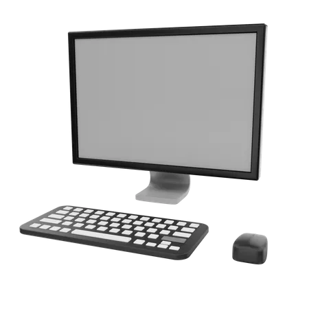 Computador  3D Icon