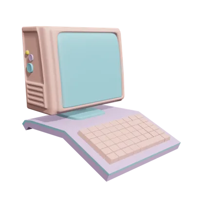 Computador  3D Icon