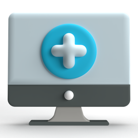 Adicionar computador  3D Icon