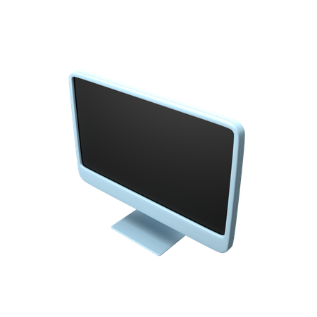 Computador desktop  3D Icon