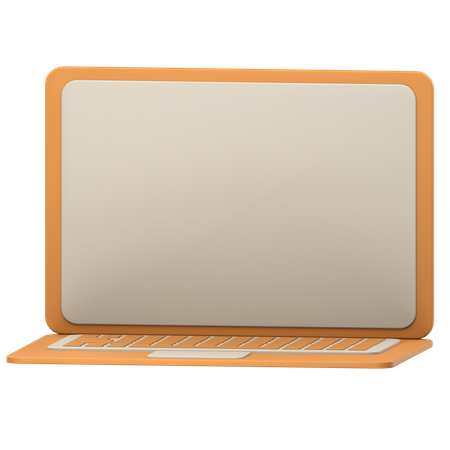 Computador portátil  3D Icon