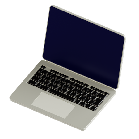 Computador portátil  3D Icon